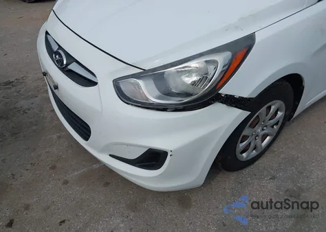 2013 Hyundai Accent Gls из США, поврежденный, VIN KMHCT4AE0DU493372